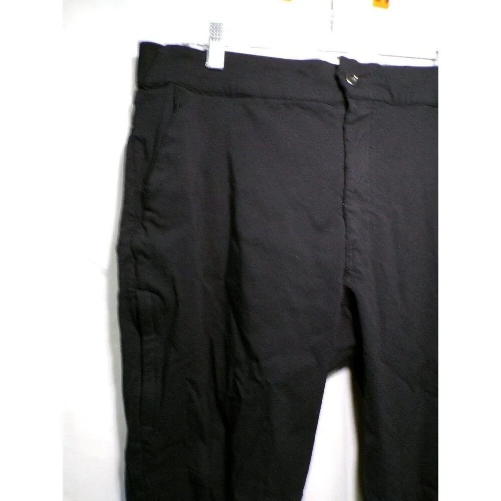 Swiss Alps Men's Black Slim Dress Pants Waist 40